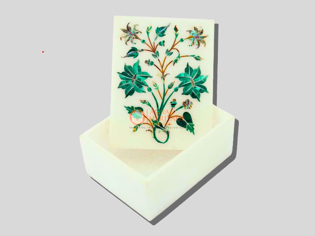 Handmade Jewelry Storage Box Pietradura Art